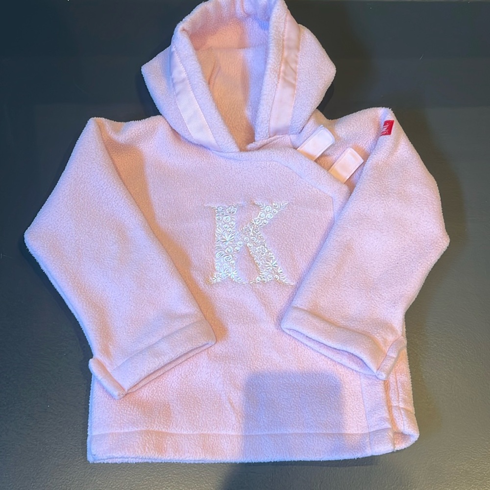 Widgeon Jacket Light Pink Size 24 mo + K embroidery